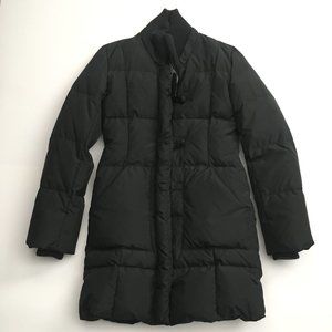 BCBG Max Azria Black Down Puffer Jacket, Size XXS